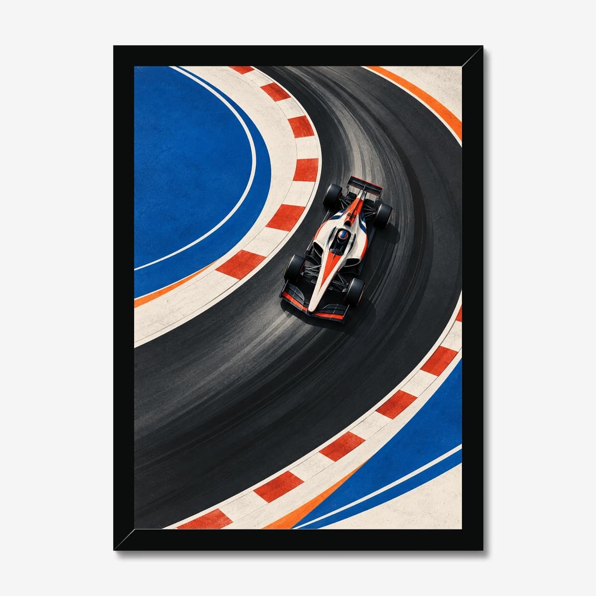 Apex Curve in a black Classic frame; digital preview