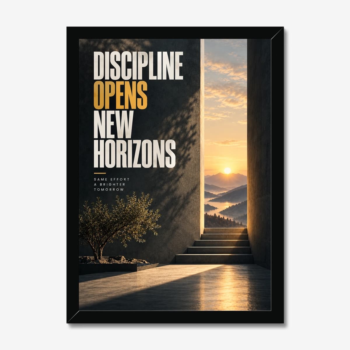 New Horizons in a black Classic frame; digital preview