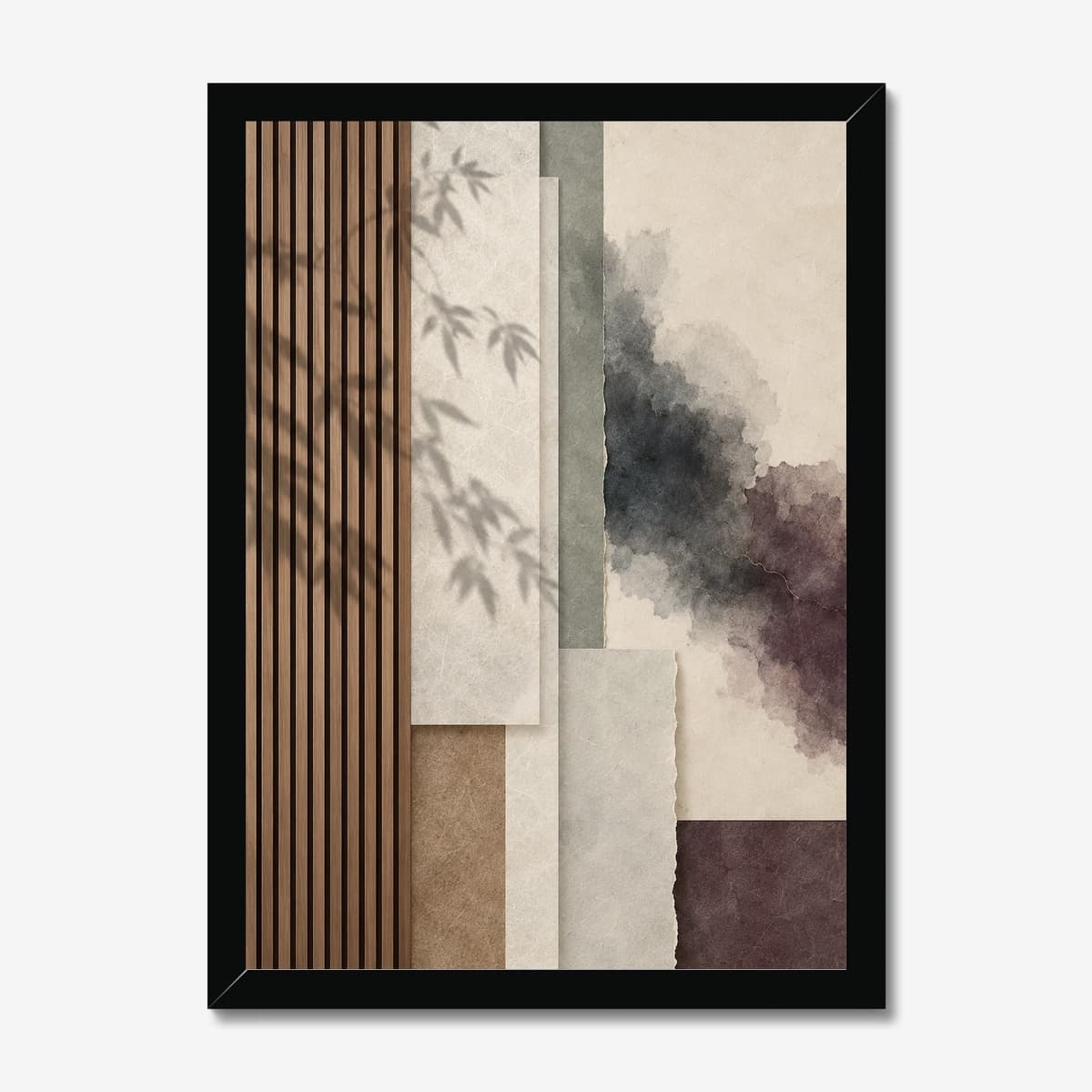 Ink and Slats in a black Classic frame; digital preview