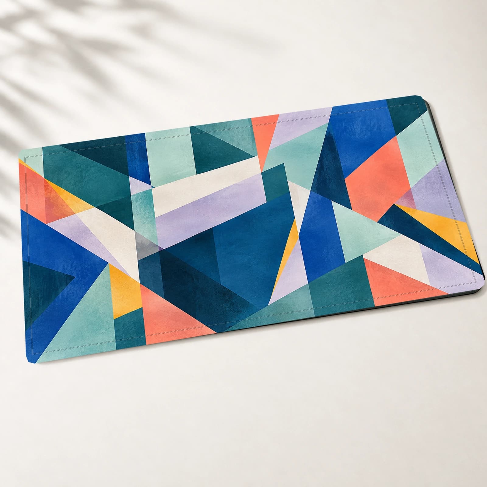 Coral Prism Desk Mat