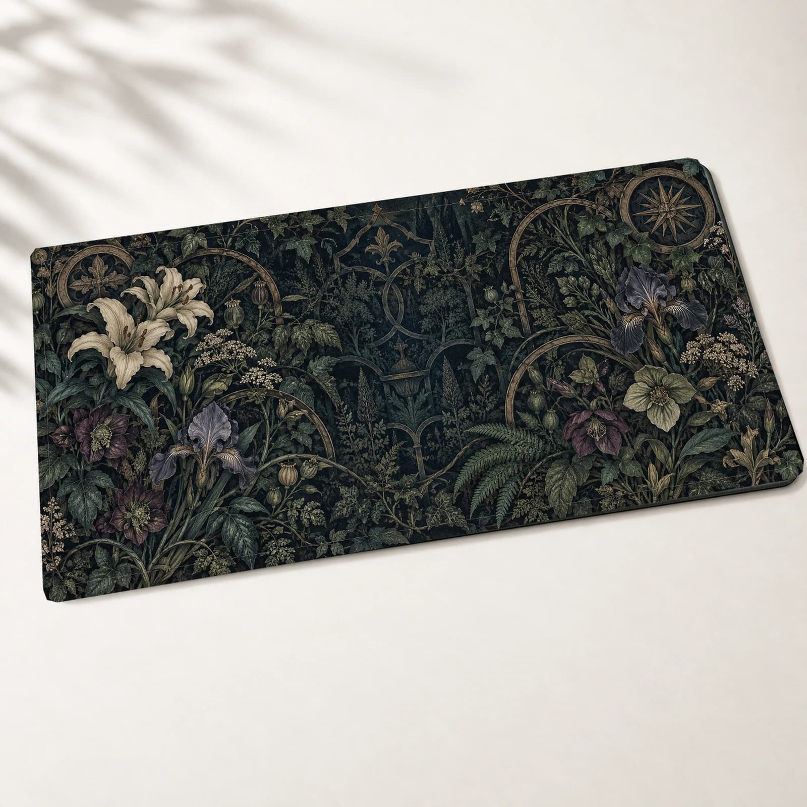 Gothic Lily Tapestry Desk Mat