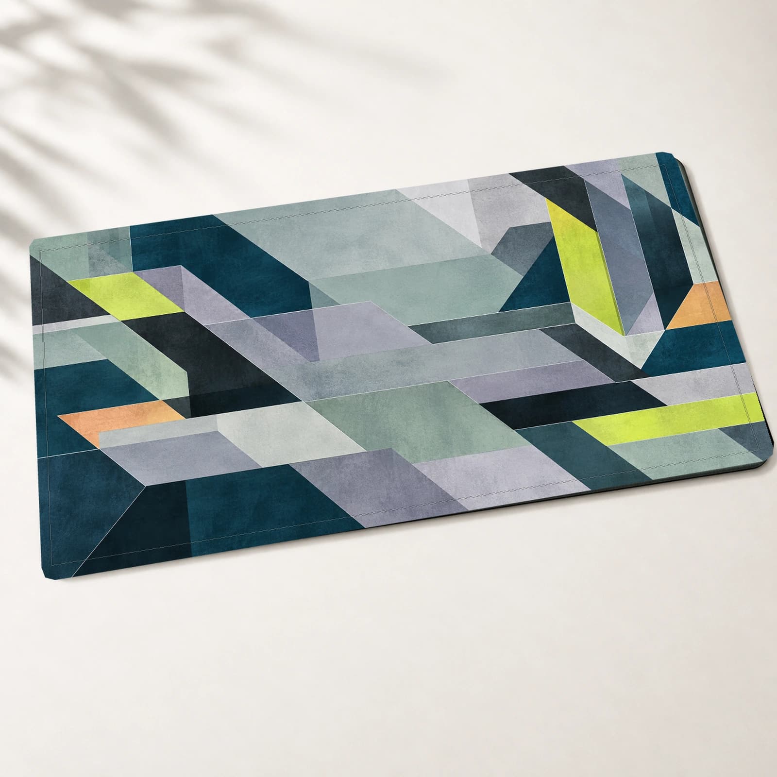 Lime Terrace Desk Mat