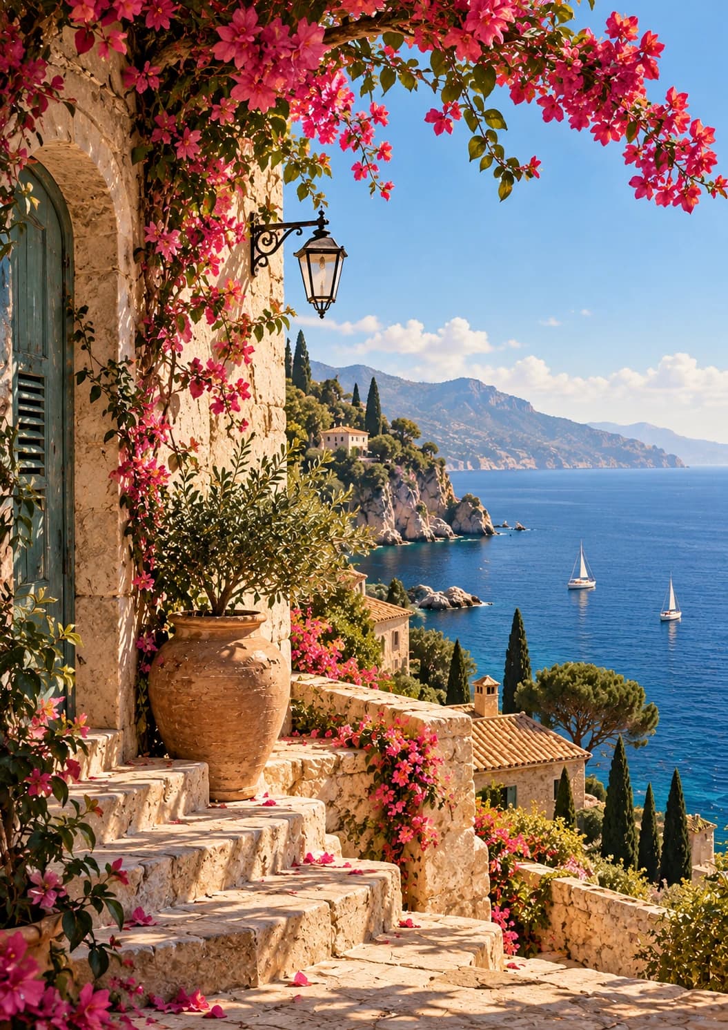 Bougainvillea Descent