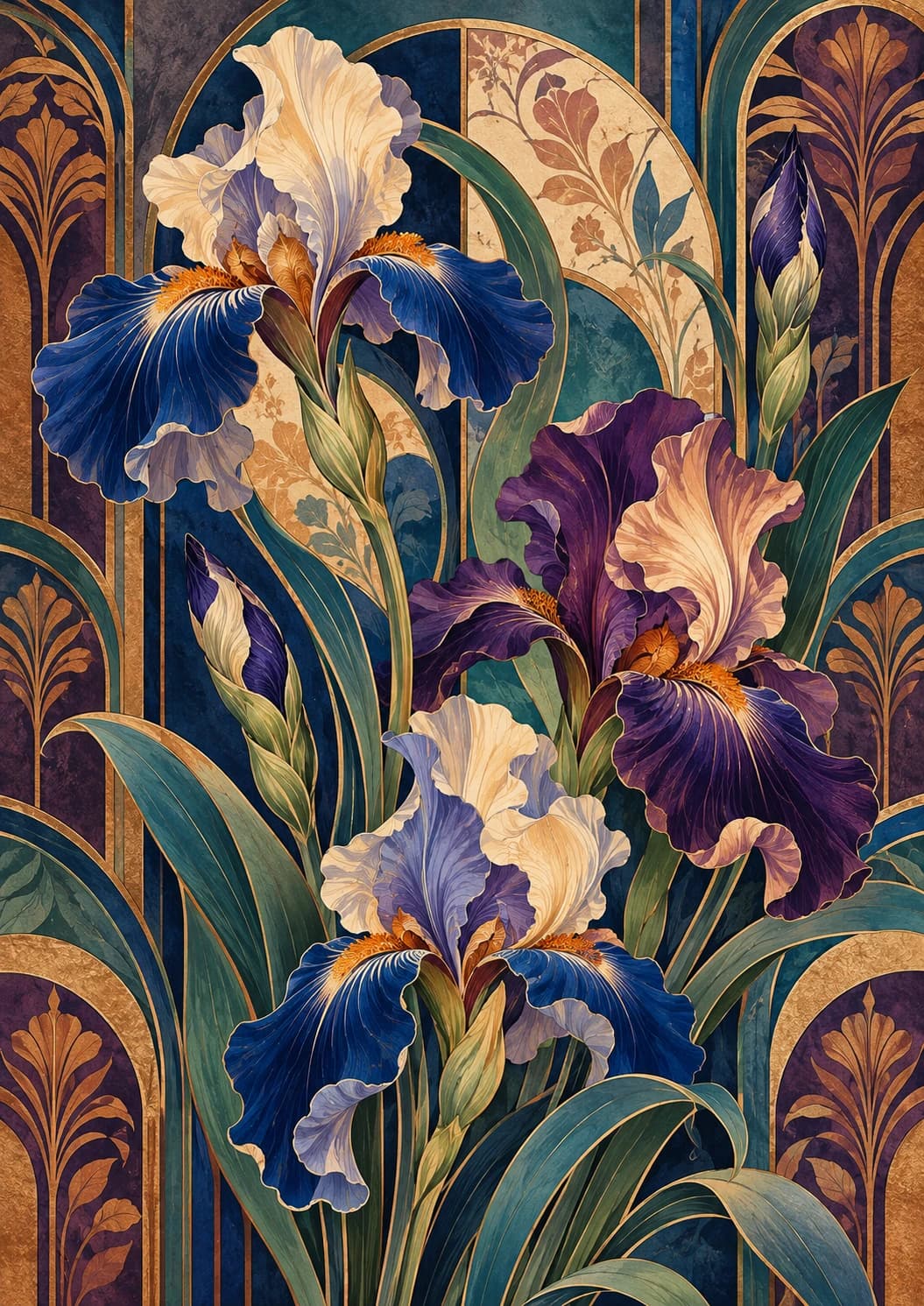 Deco Iris Garden