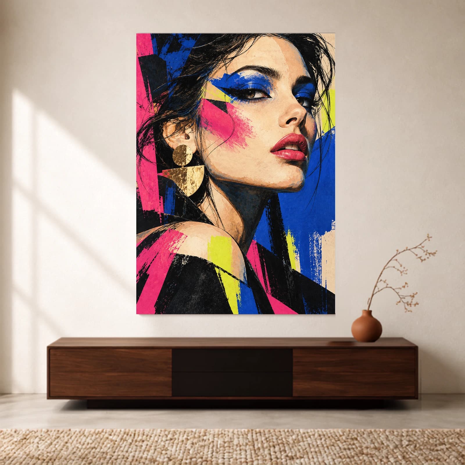 Electric Muse paper print