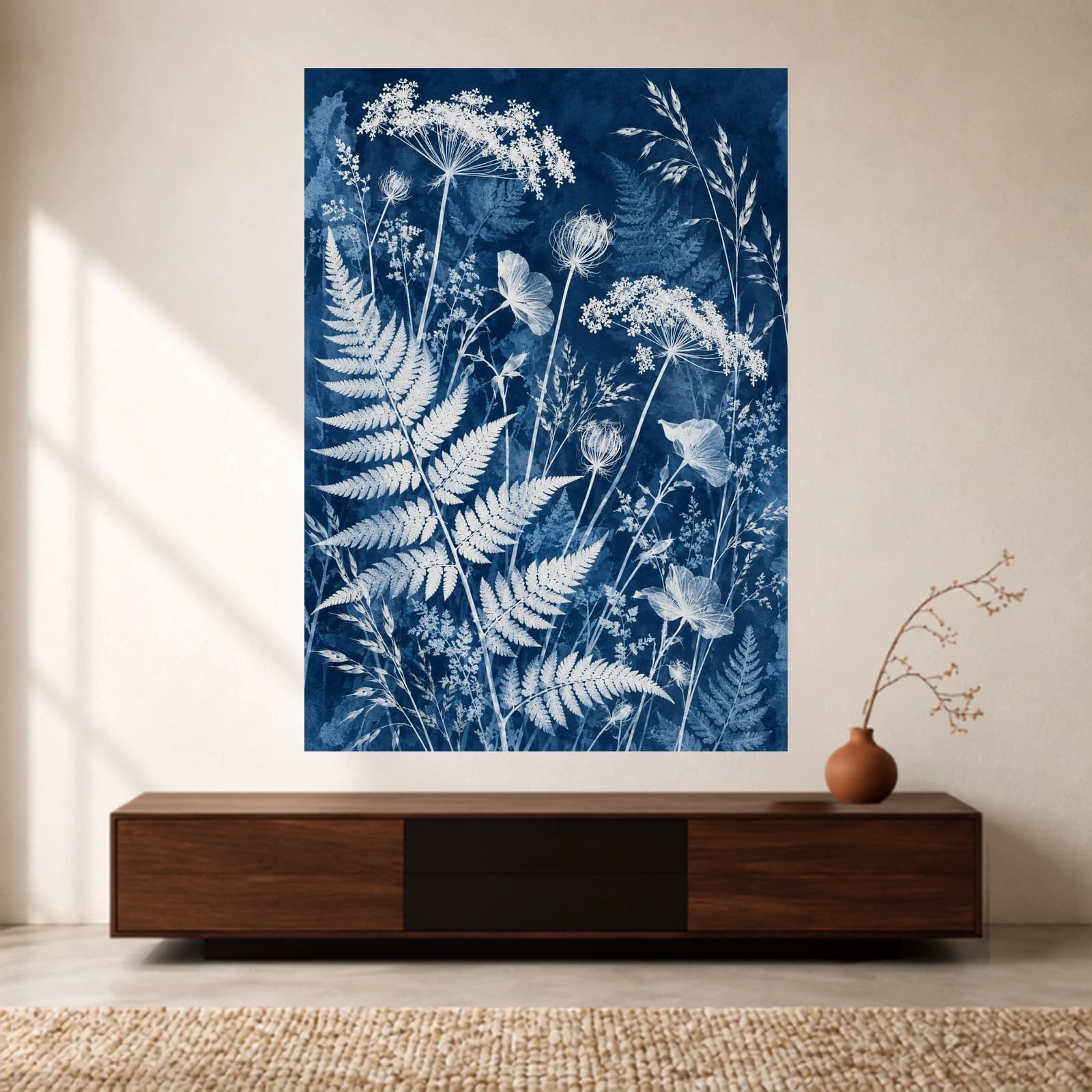 Fern Cyanotype