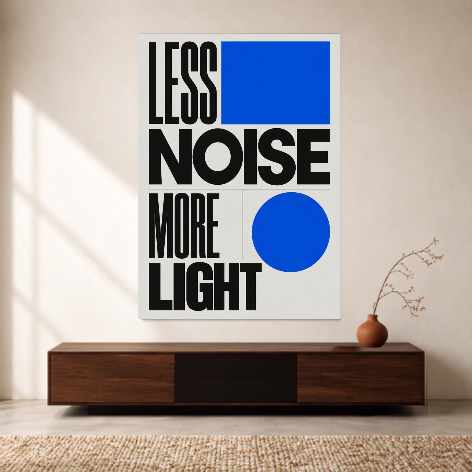 Less Noise More Light