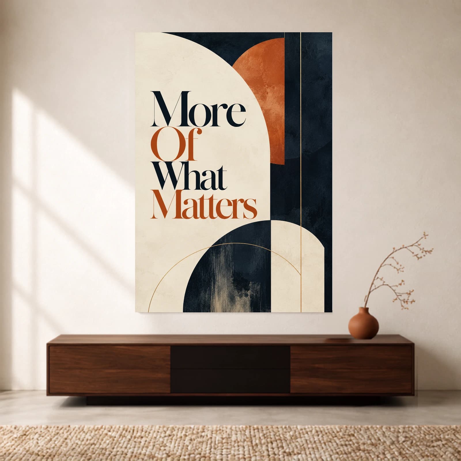 More of What Matters paper print