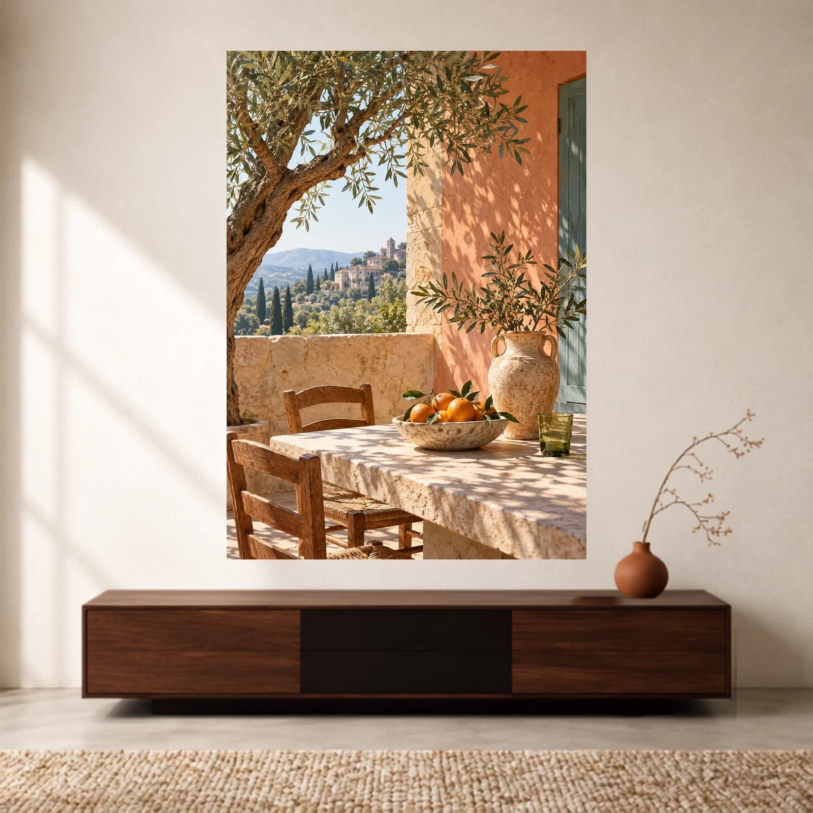 Olive Terrace paper print