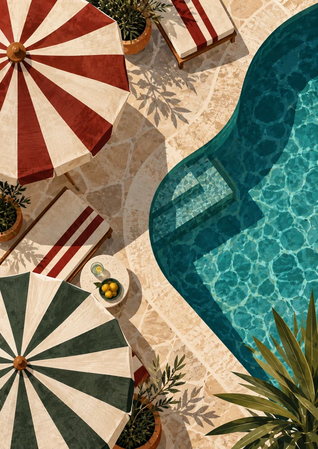 Poolside Geometry