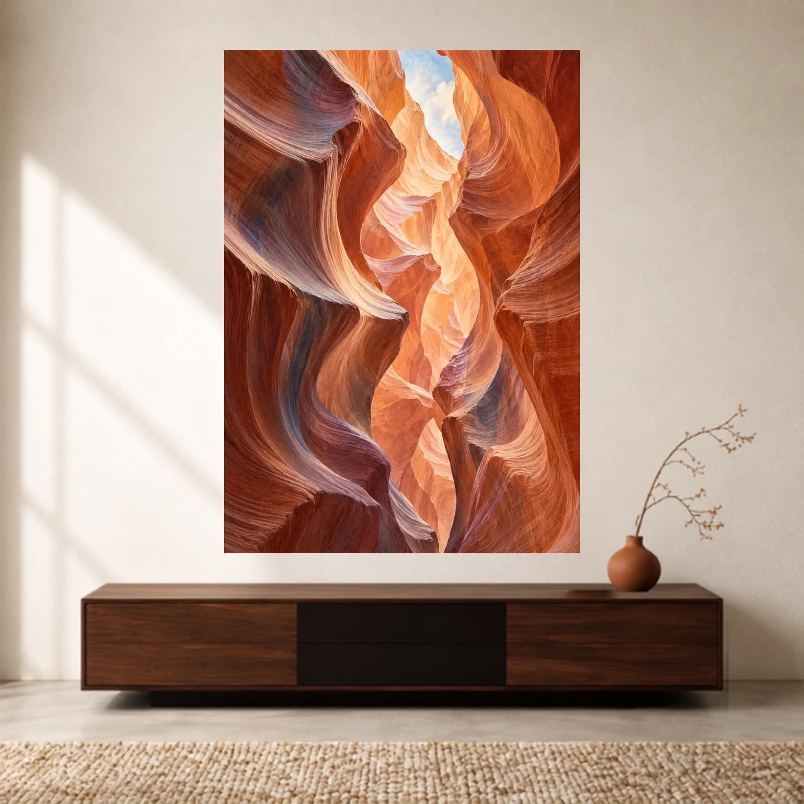 Sandstone Passage paper print