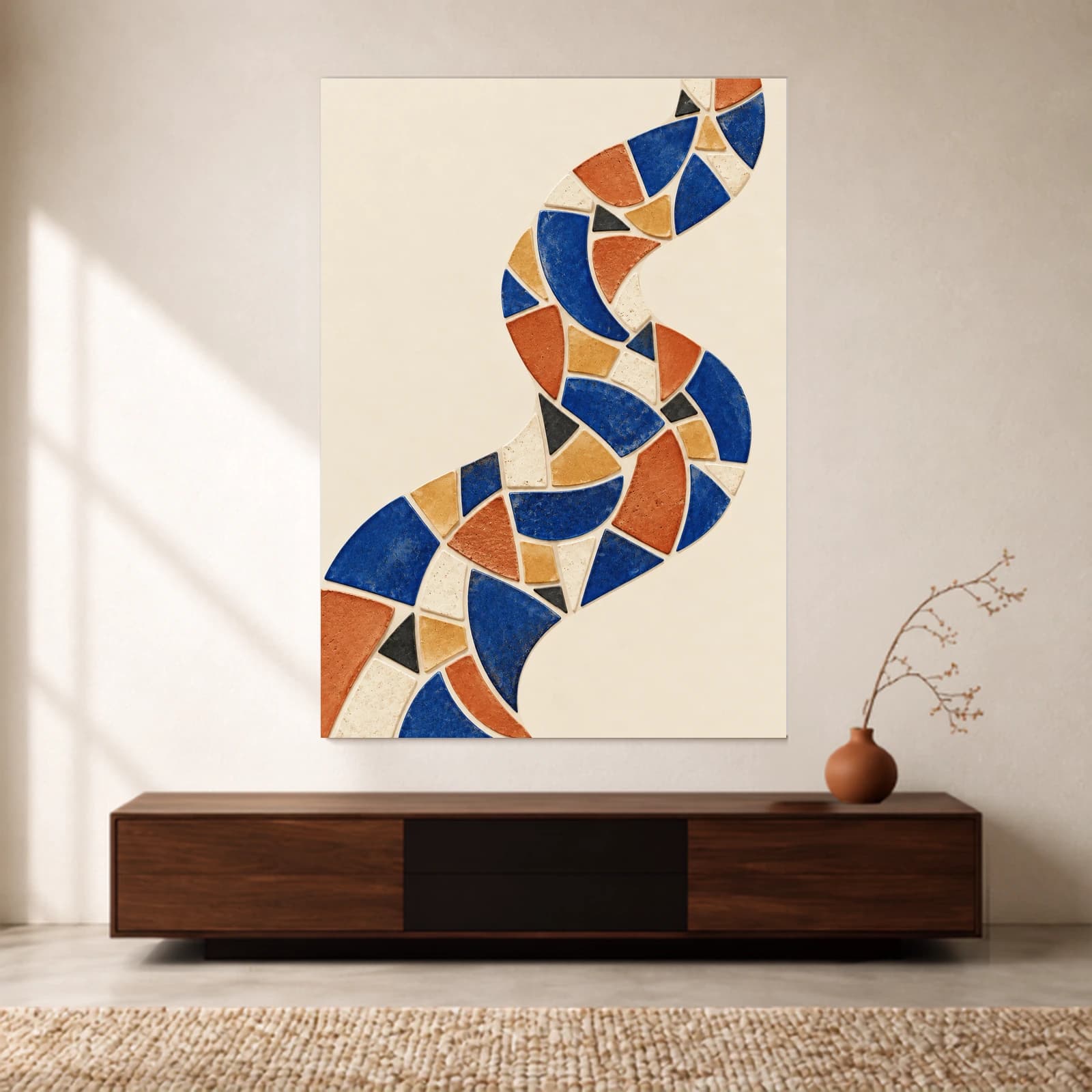 Tessera paper print