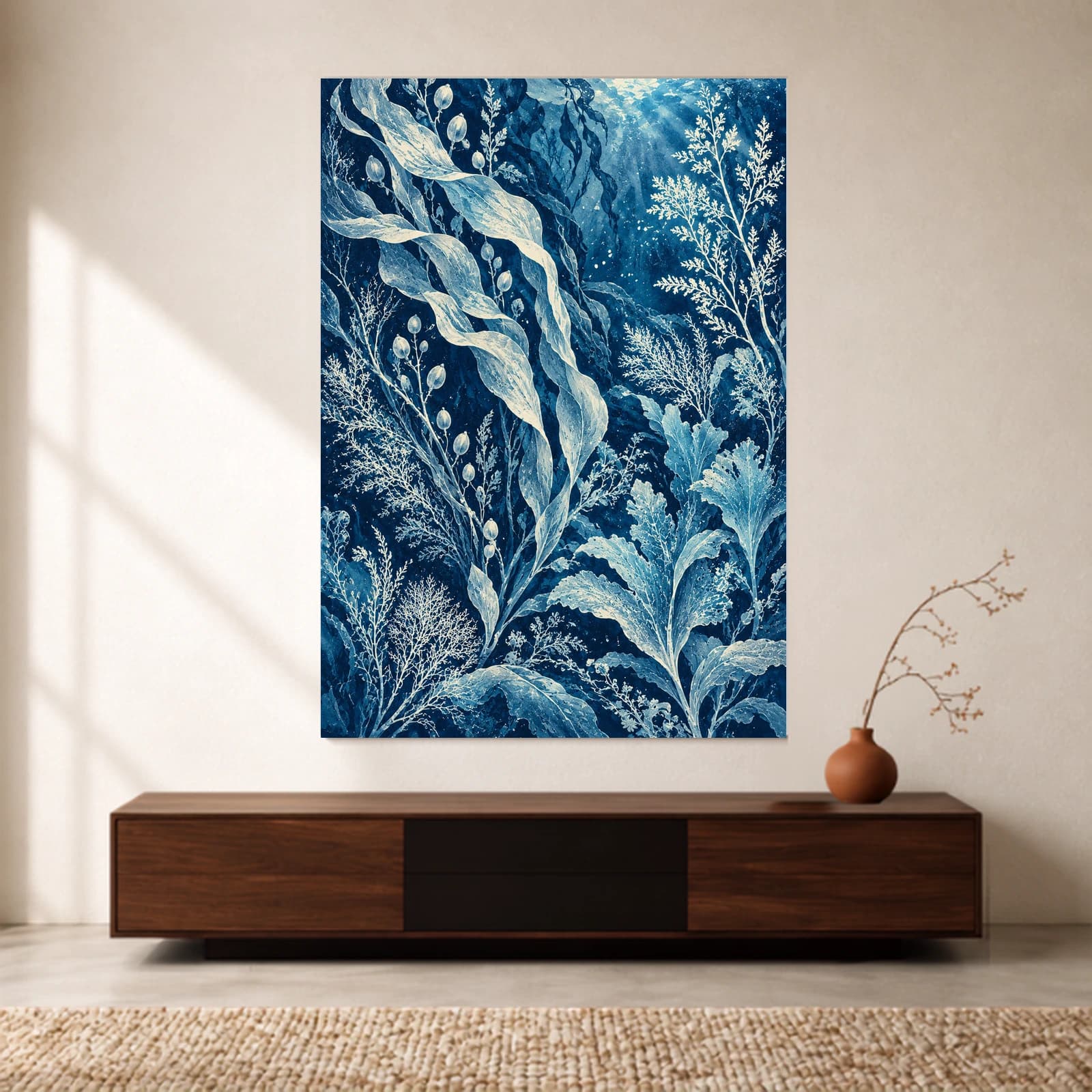 Tidal Bloom paper print
