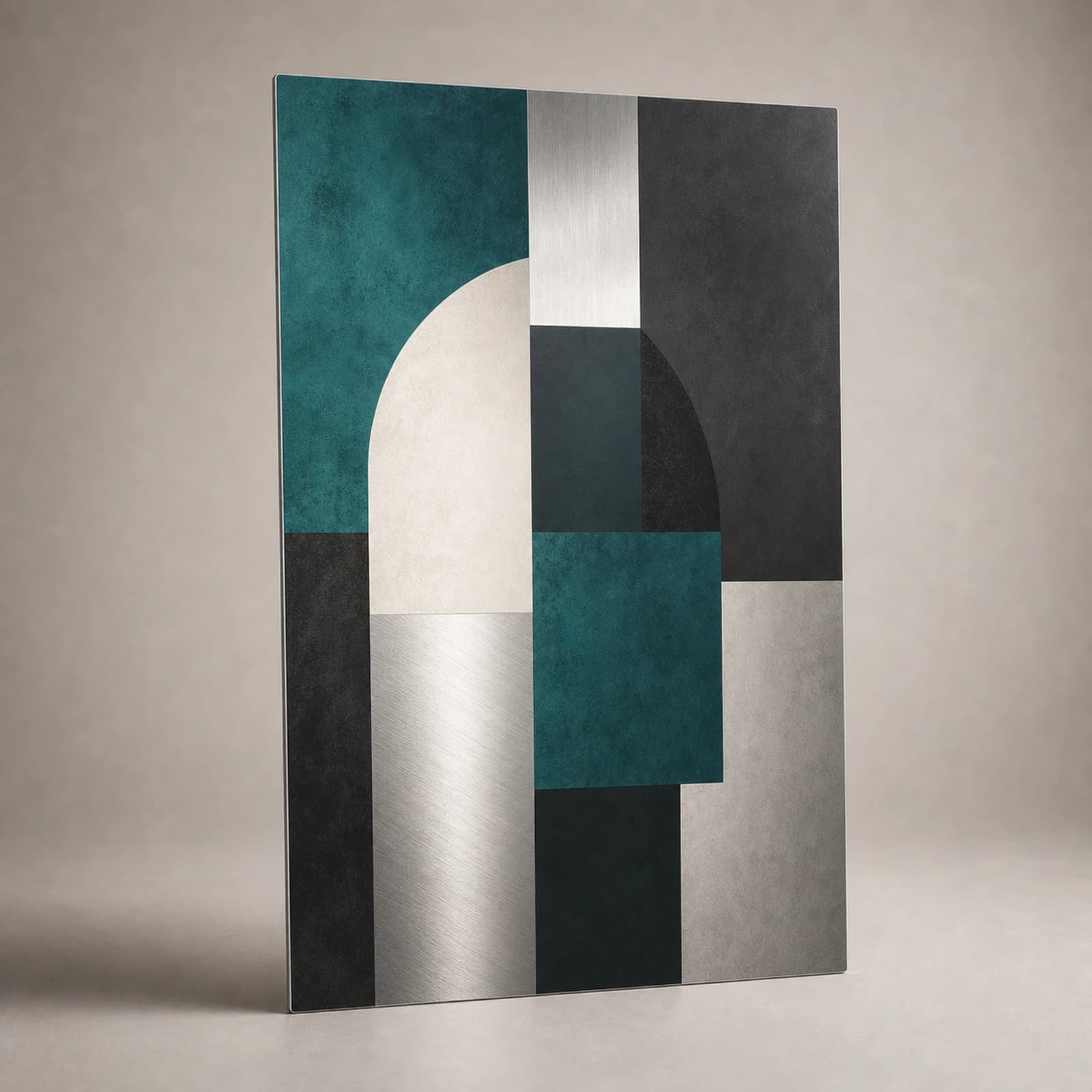 Abstract Geometry paper print view 2