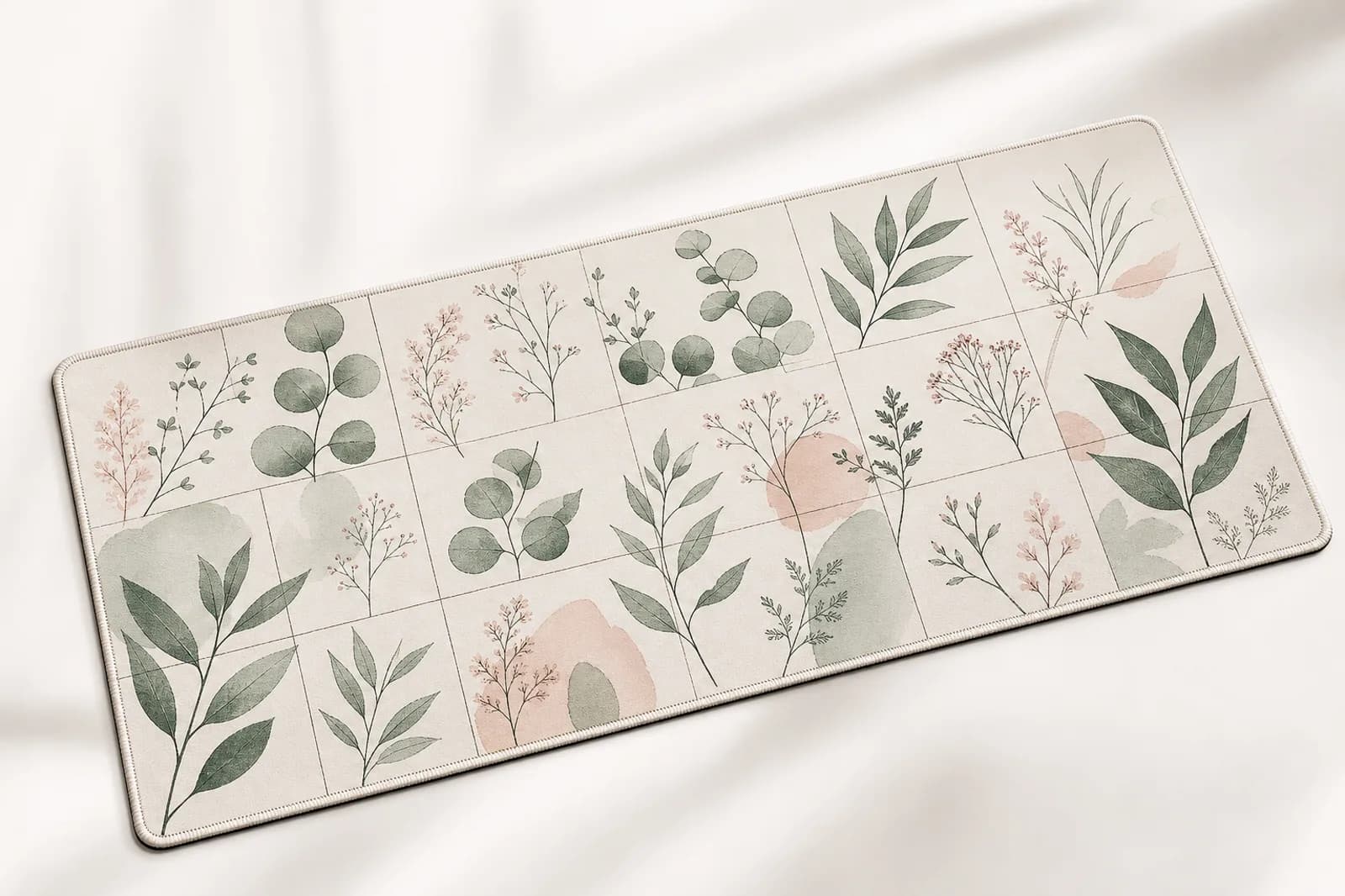 Botanical Grid Desk Mat
