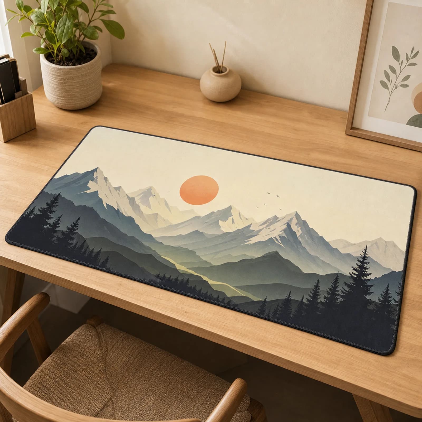 Mountain Dawn Desk Mat