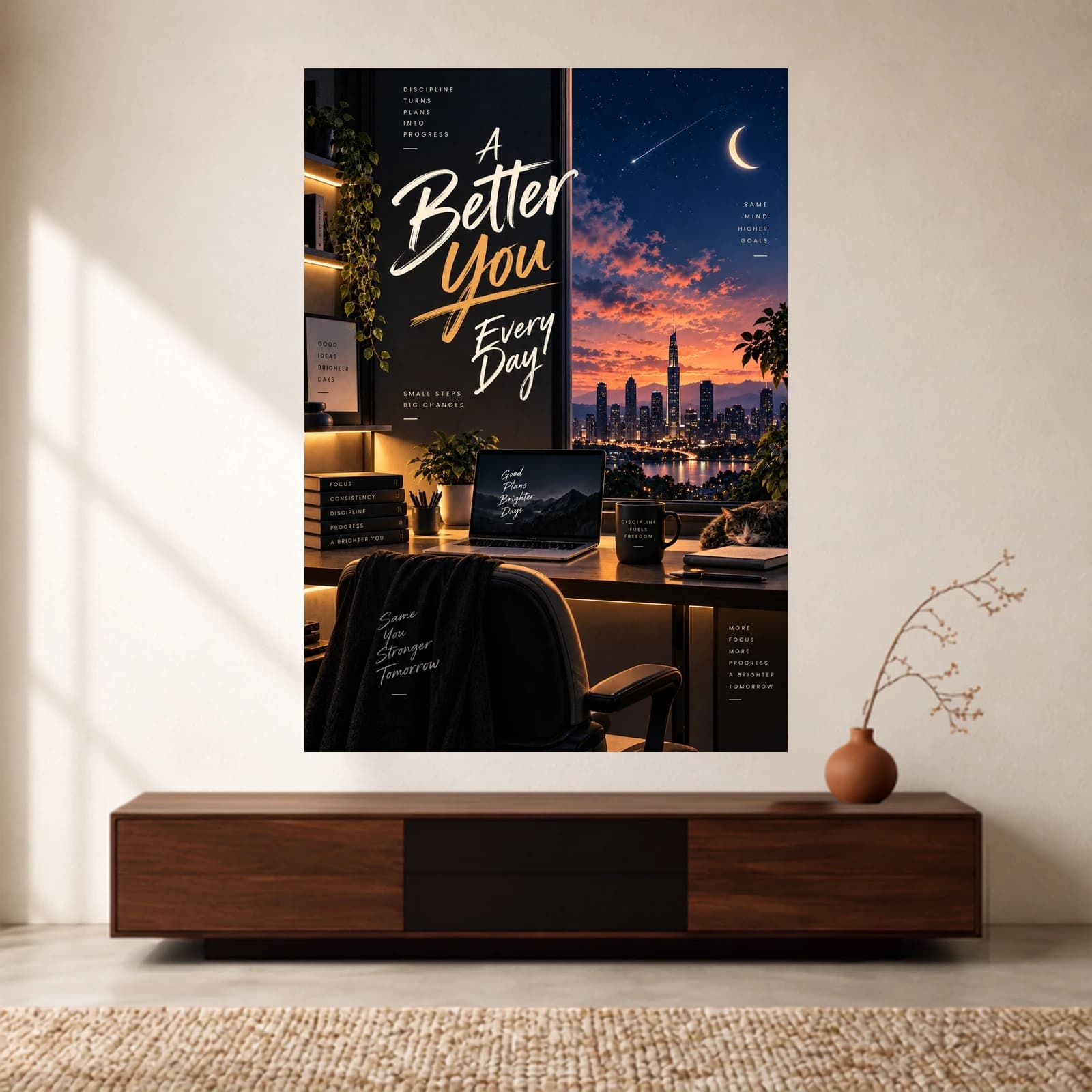 A Better You Every Day paper print