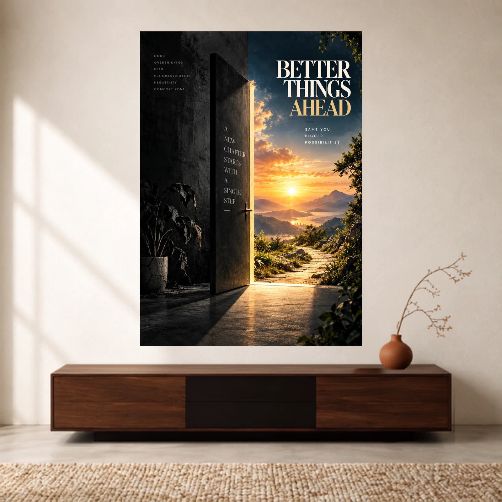 Better Things Ahead paper print