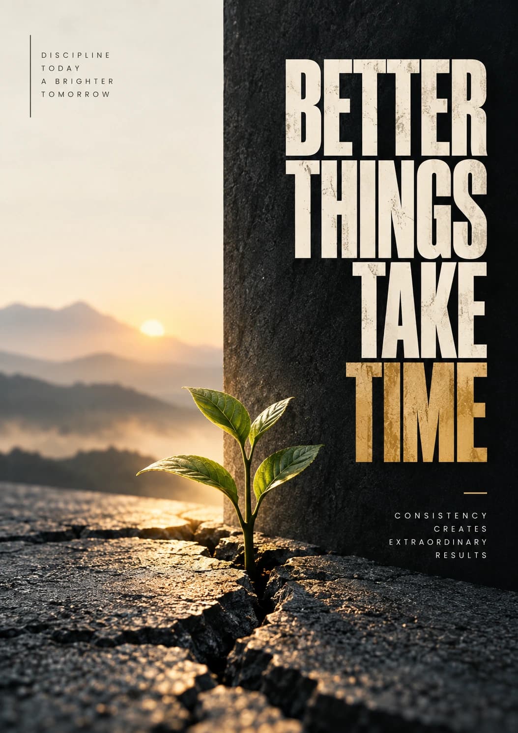 Better Things Take Time