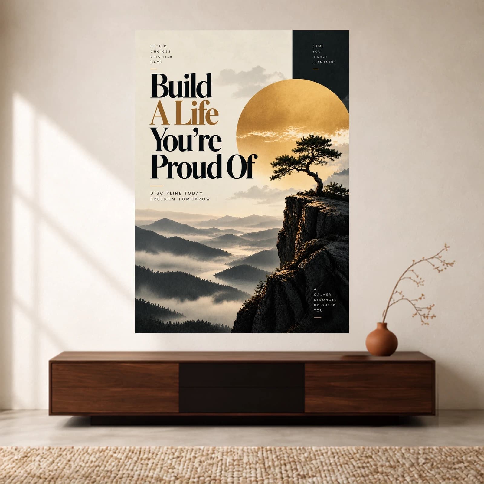 Build a Life paper print