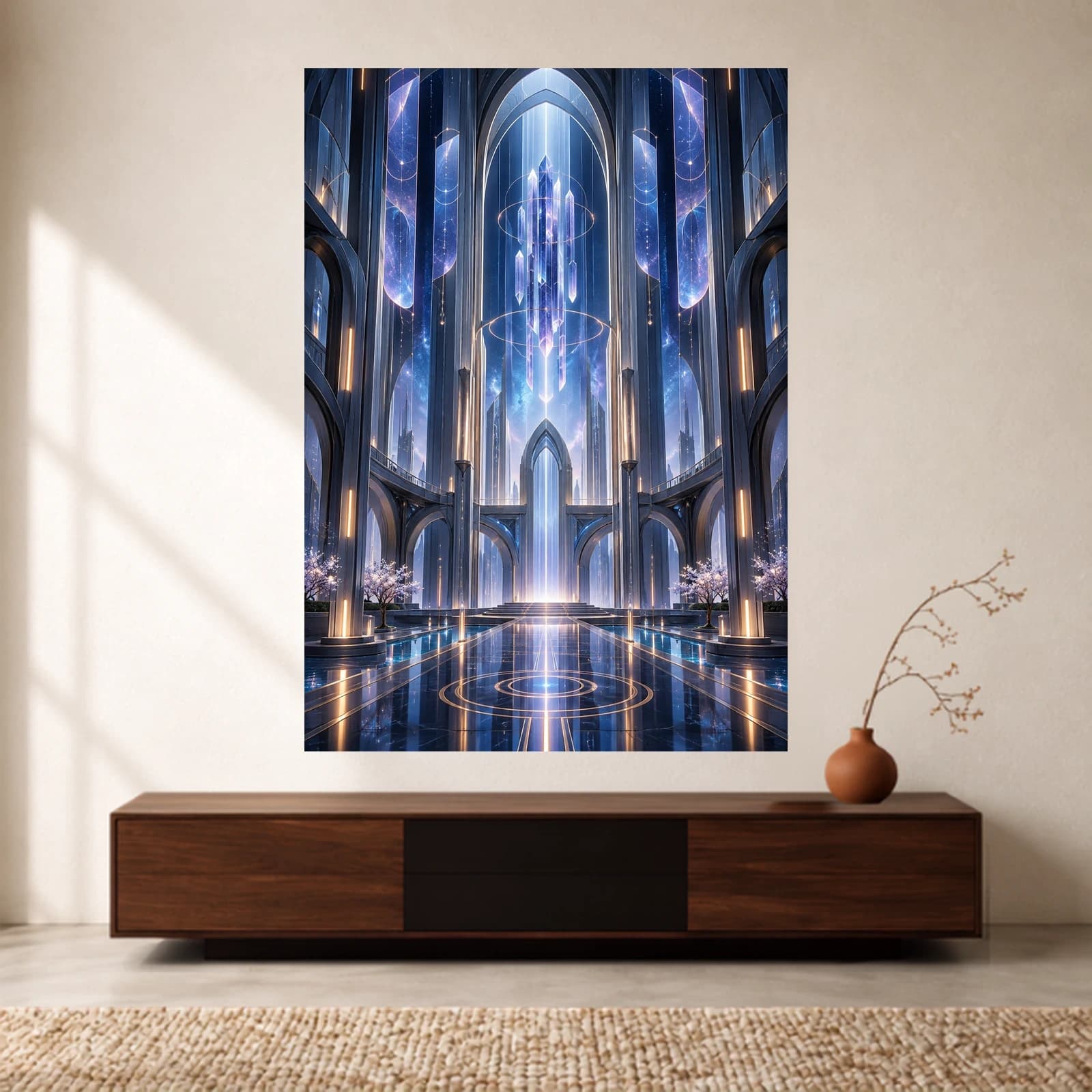 Crystal Cathedral paper print