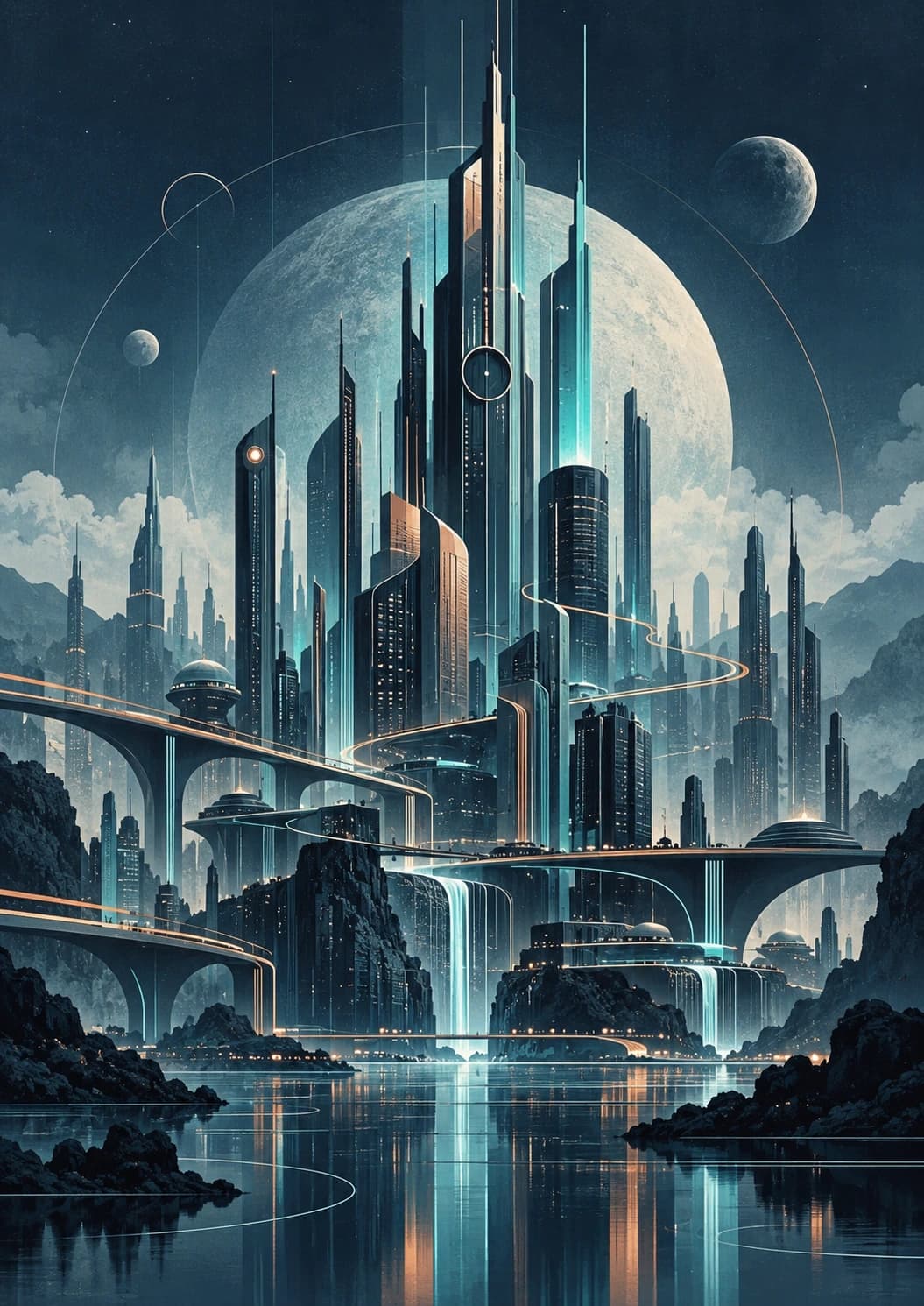 Cyberpunk Reflections