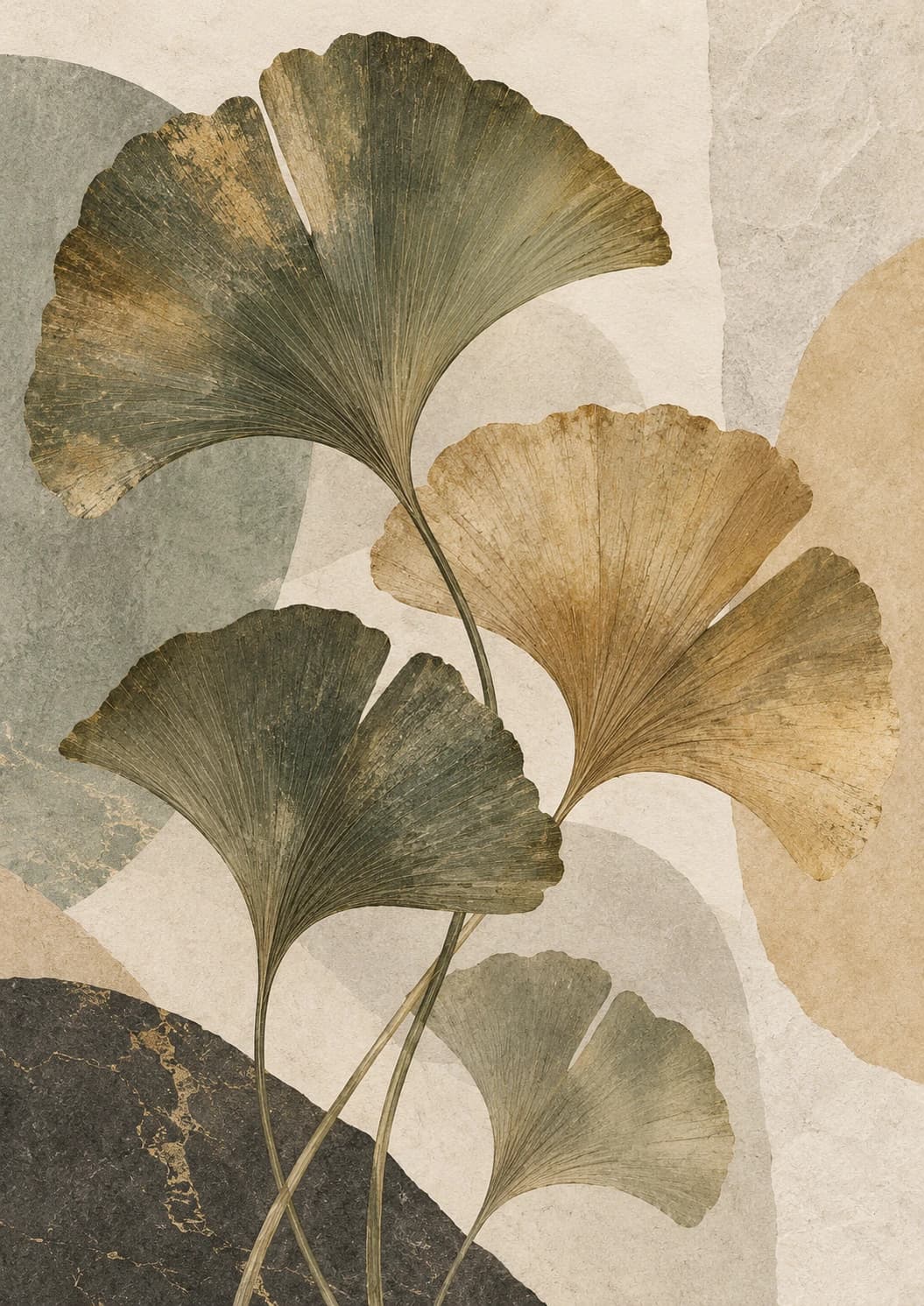 Ginkgo Leaves