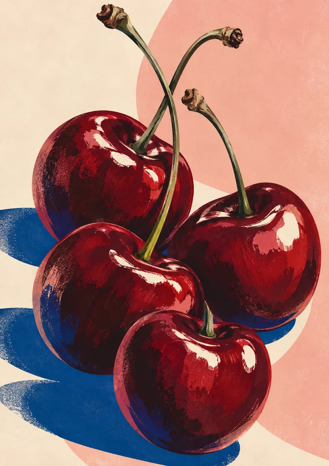Graphic Cherries