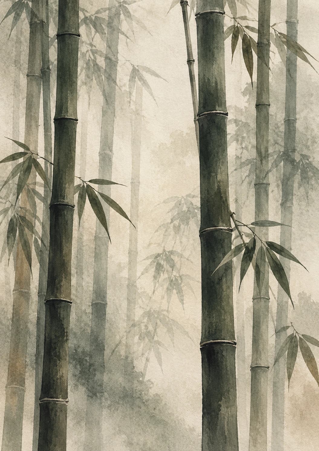 Misty Bamboo Grove
