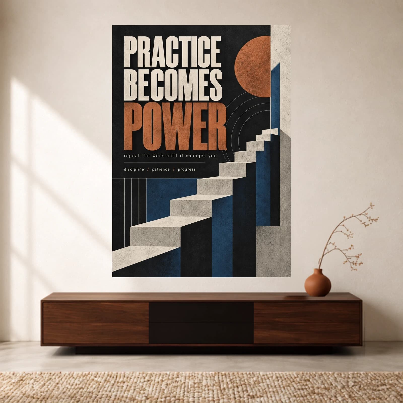 Practice Becomes Power