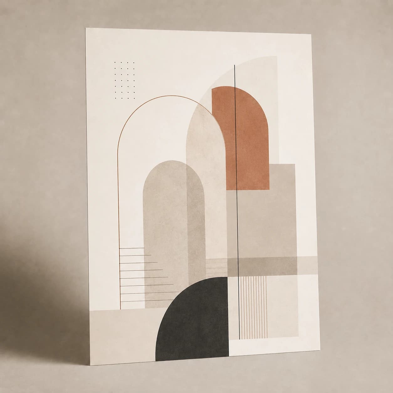 Quiet Arches paper print
