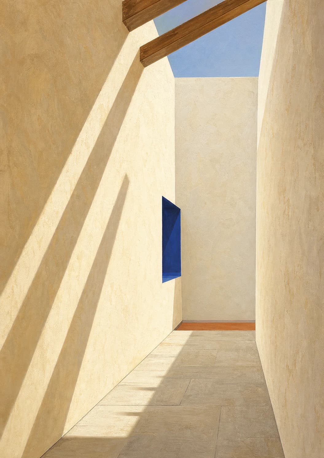Sunlit Passage paper print view 2