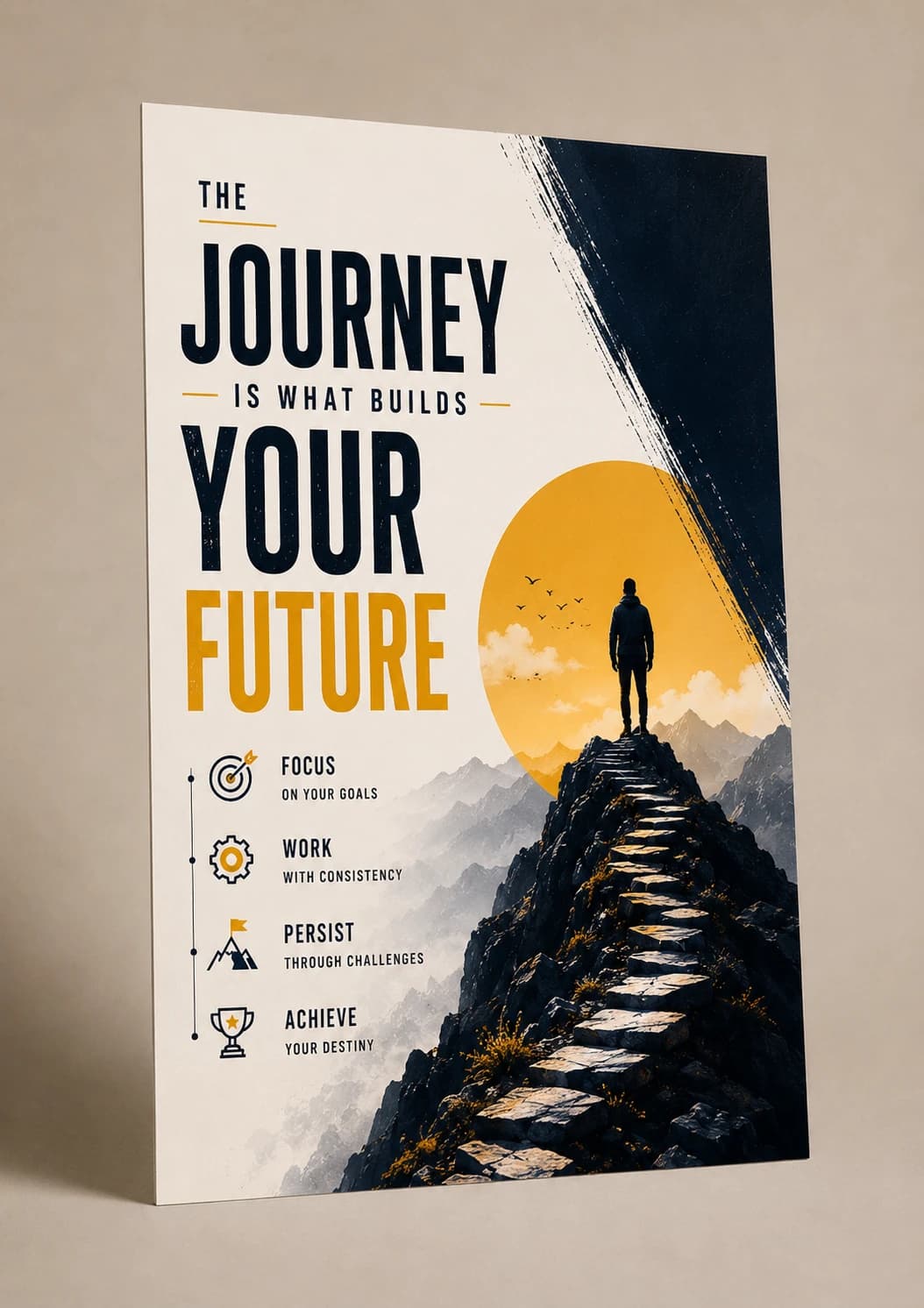 The Journey paper print view 2