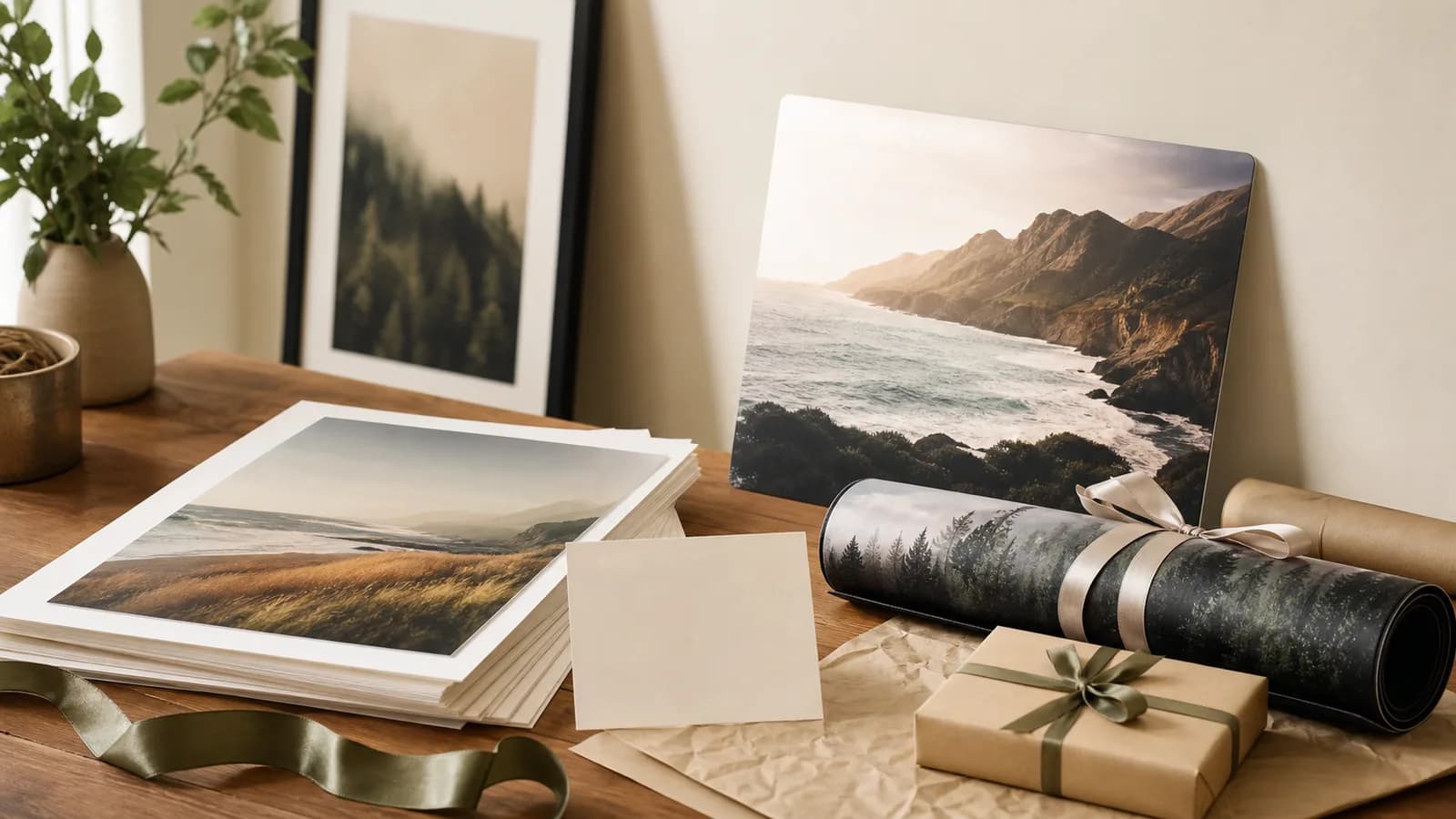 Personalised print gift ideas for birthdays, weddings, and new homes
