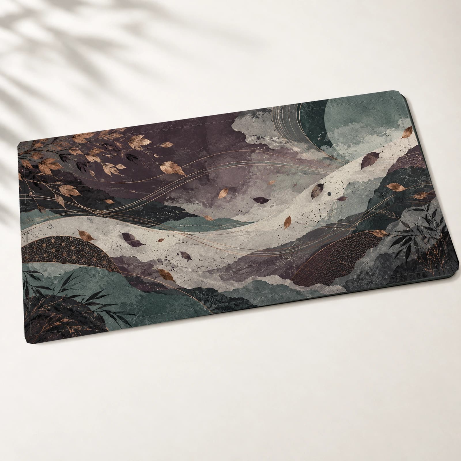 Windswept Autumn Desk Mat