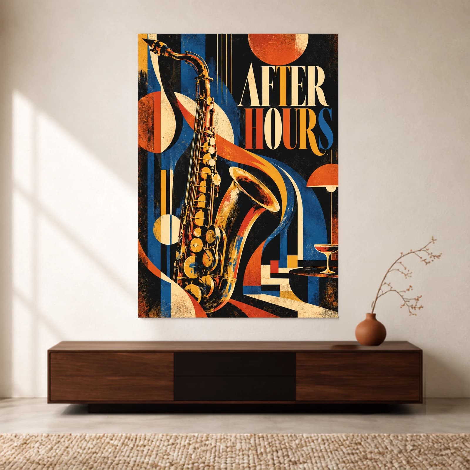 After Hours paper print
