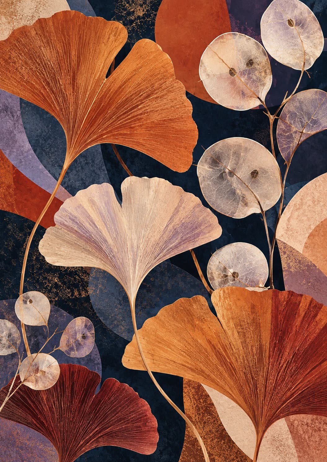 Copper Ginkgo