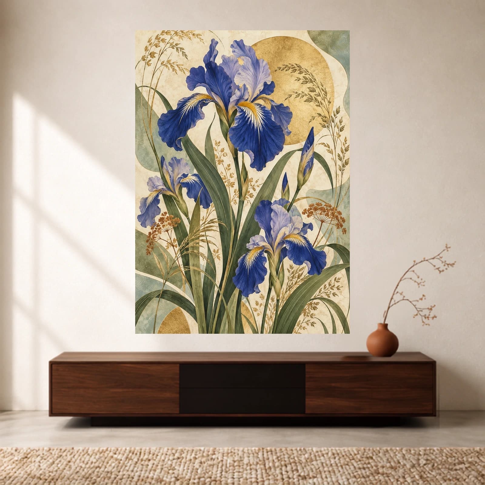 Lunar Iris paper print