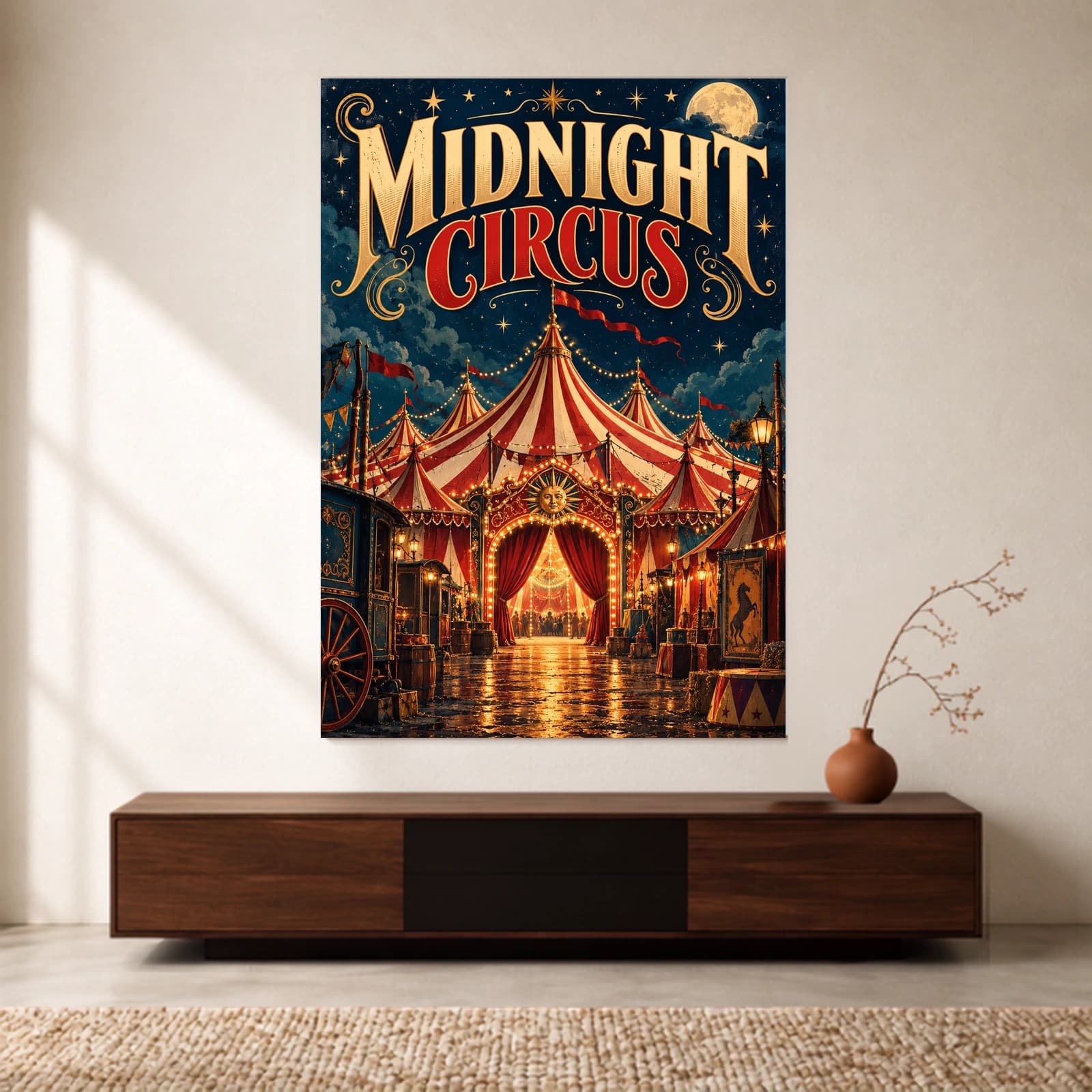 Midnight Circus paper print