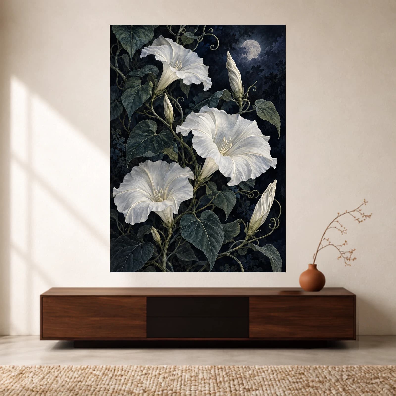 Moonvine Nocturne paper print
