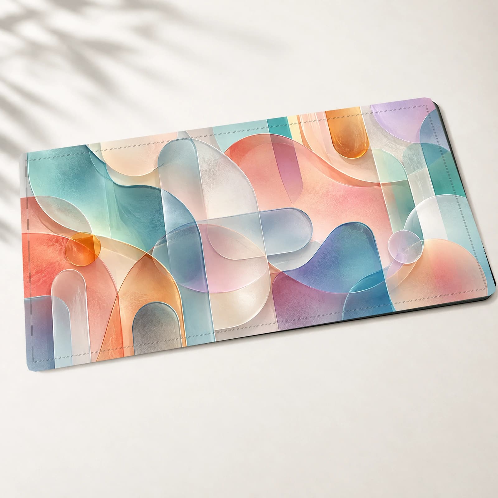 Frosted Forms Desk Mat