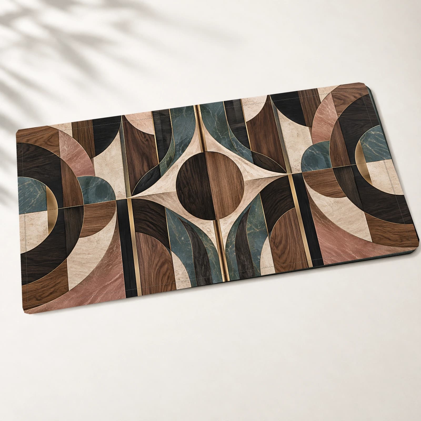 Marquetry Symmetry Desk Mat