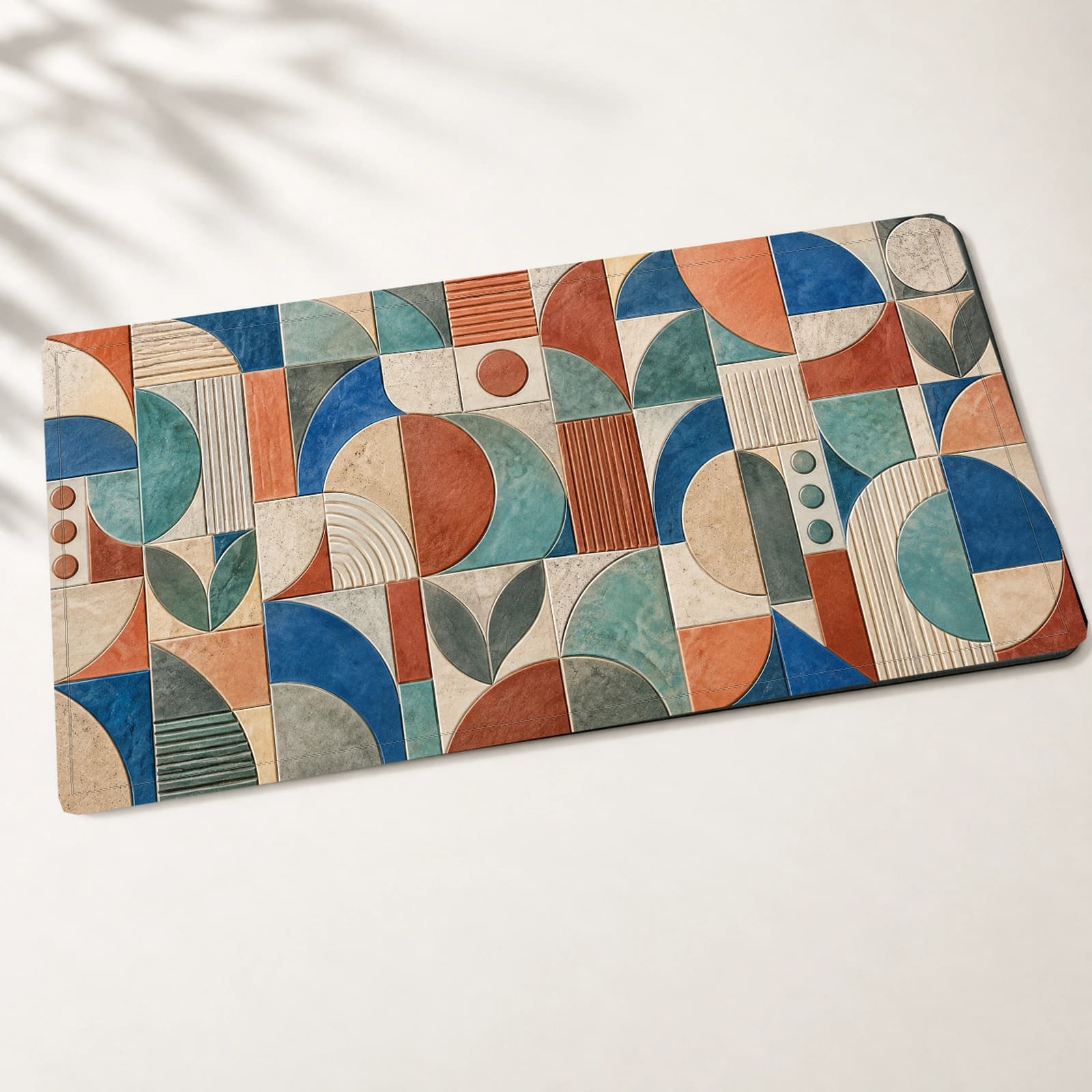 Mediterranean Mosaic Desk Mat
