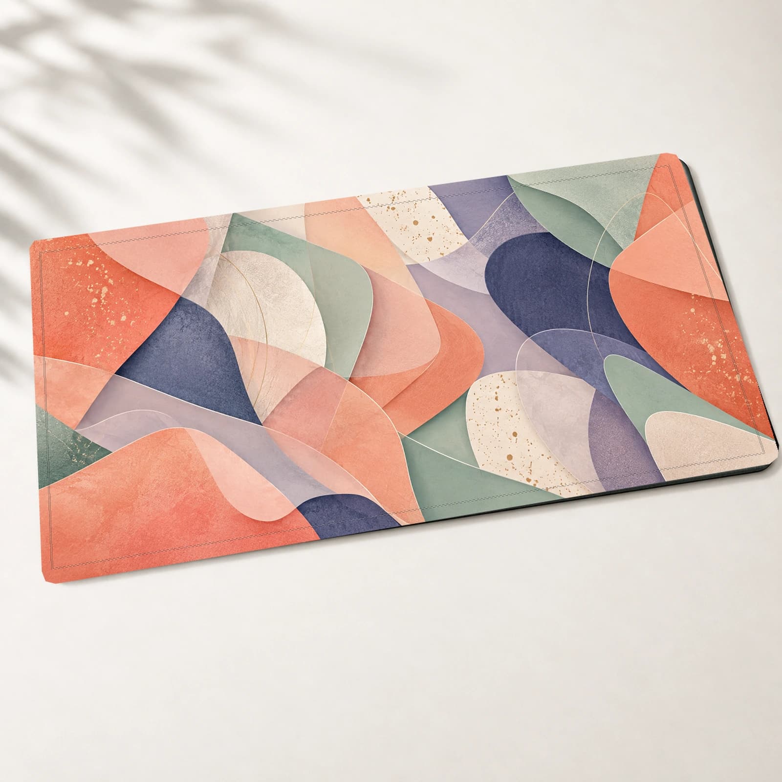 Pastel Layers Desk Mat