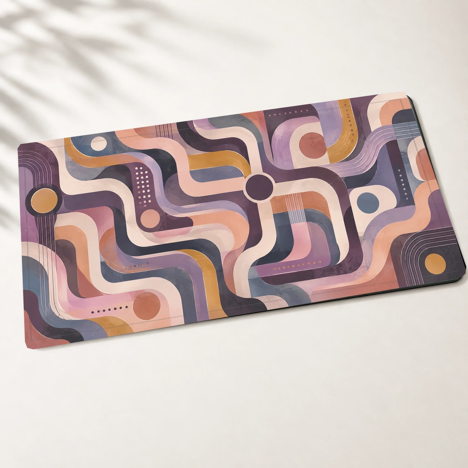 Ribbon Maze Desk Mat
