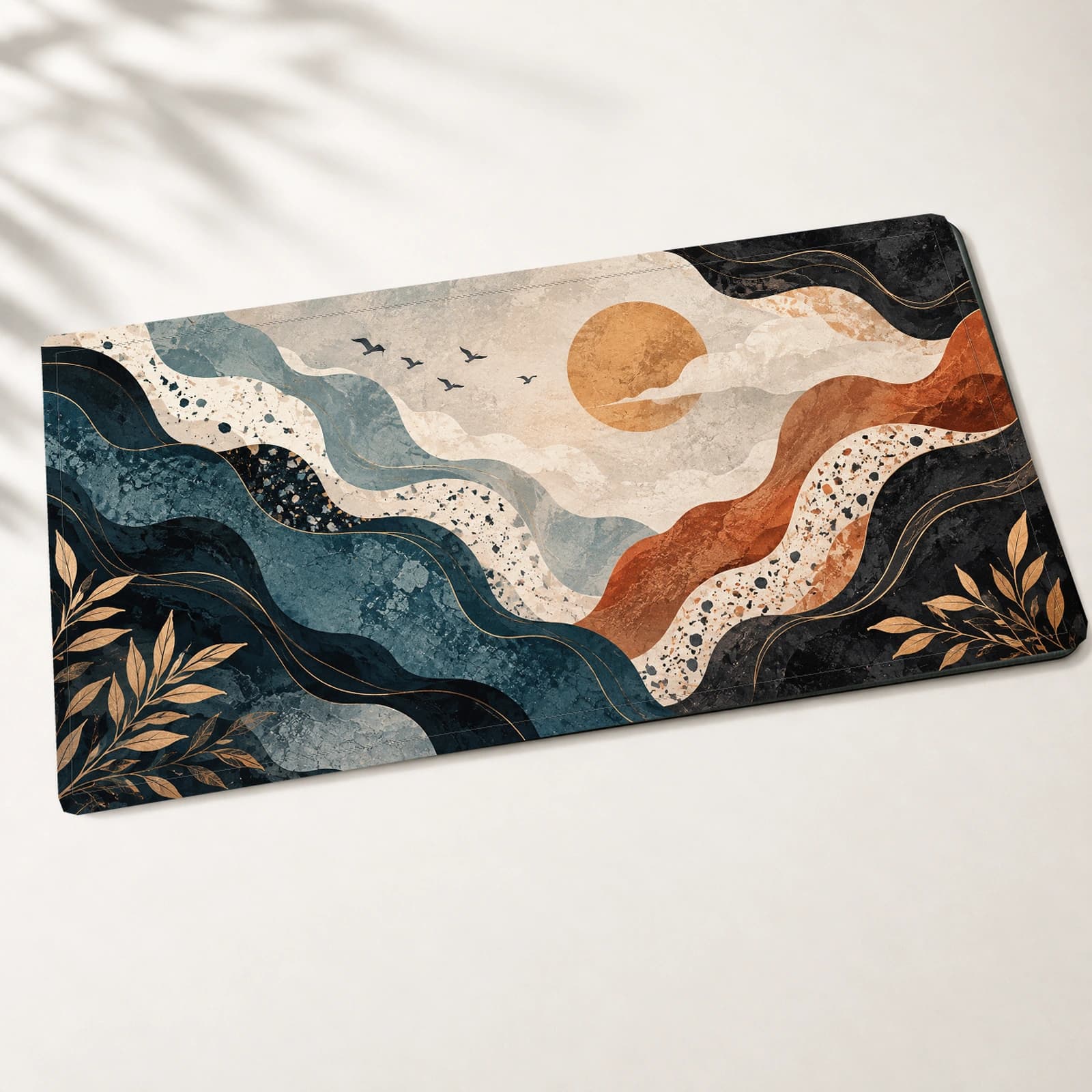 Sunlit Earthscape Desk Mat