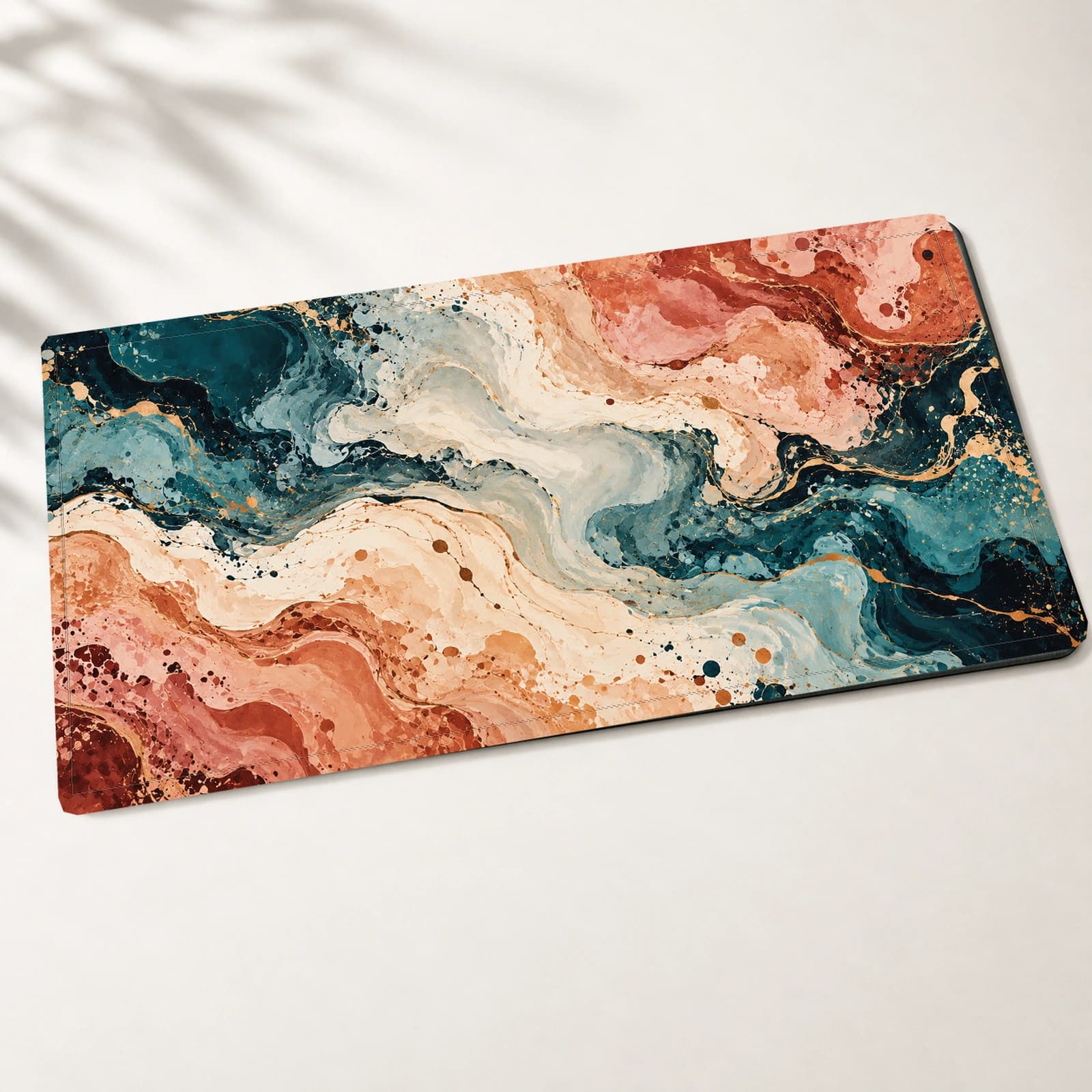 Terracotta Tide Desk Mat