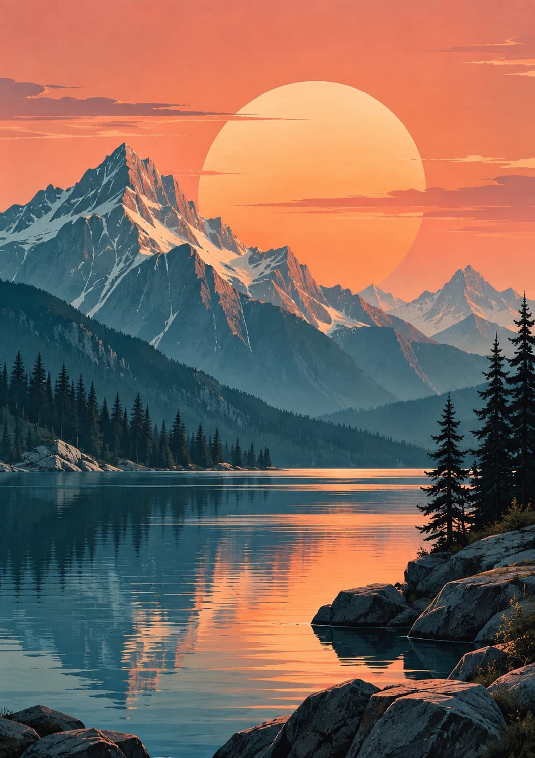 Alpine Sunset