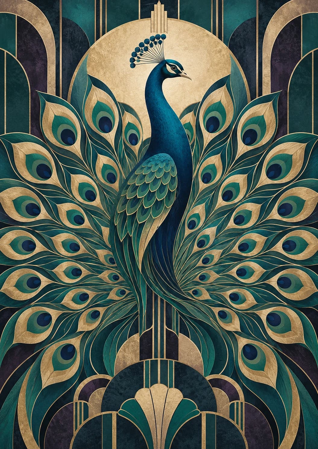 Golden Peacock