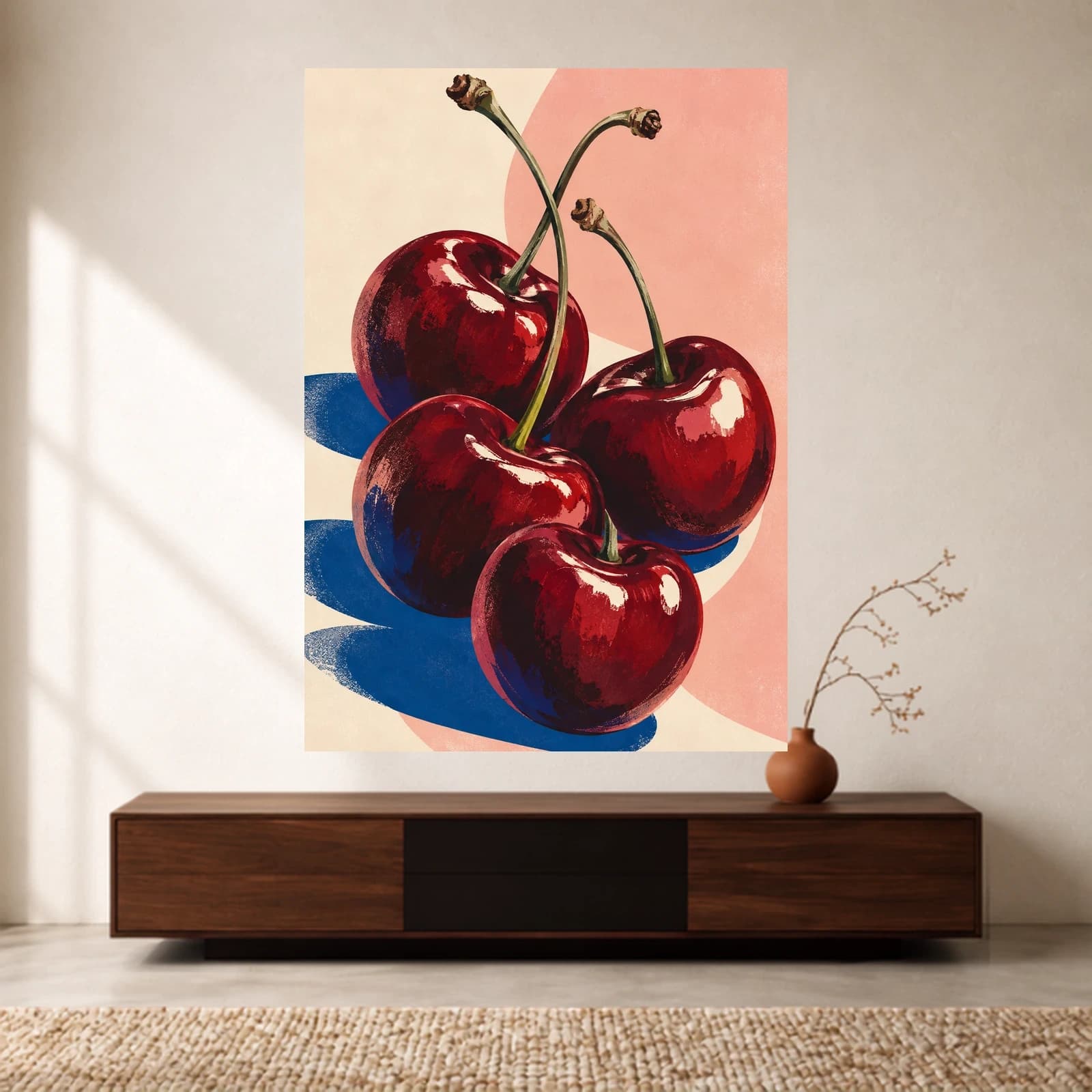 Graphic Cherries